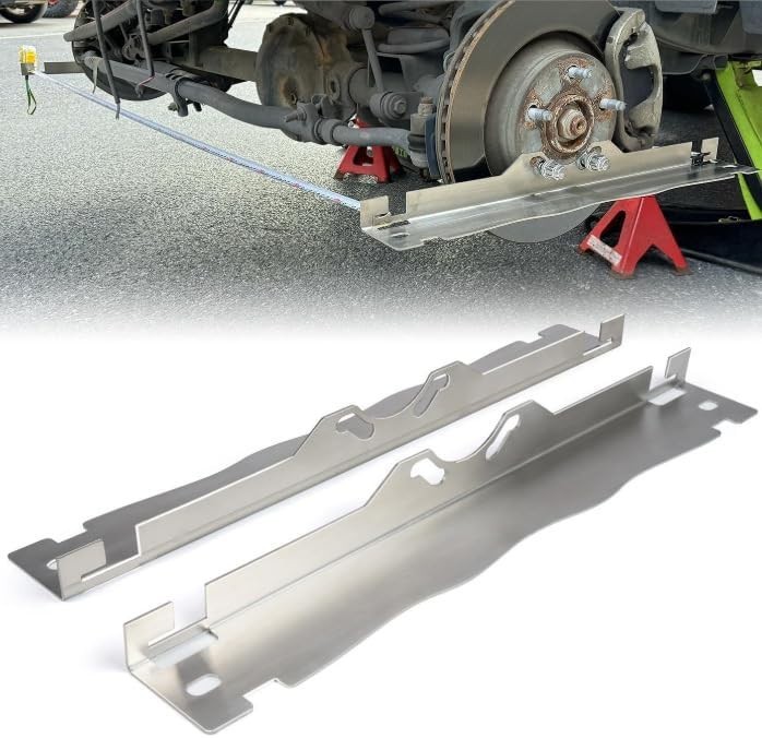 2pcs Heavy Duty Toe Alignment Tool Plates, Wheel Alignment Tool Plate with Ha...