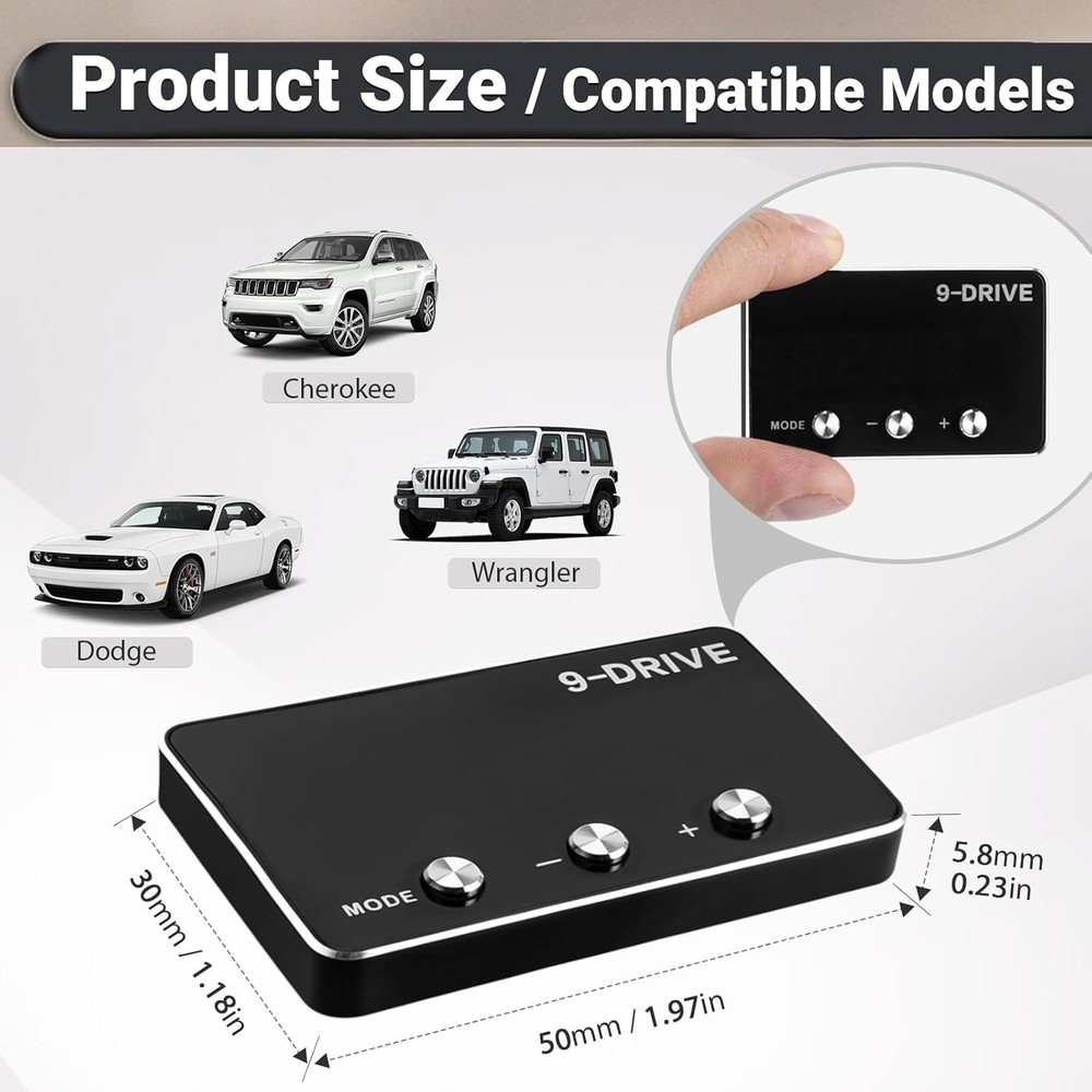 Throttle Response Controller 9 Drive Mode, 9 Drive Throttle Controller Automo...