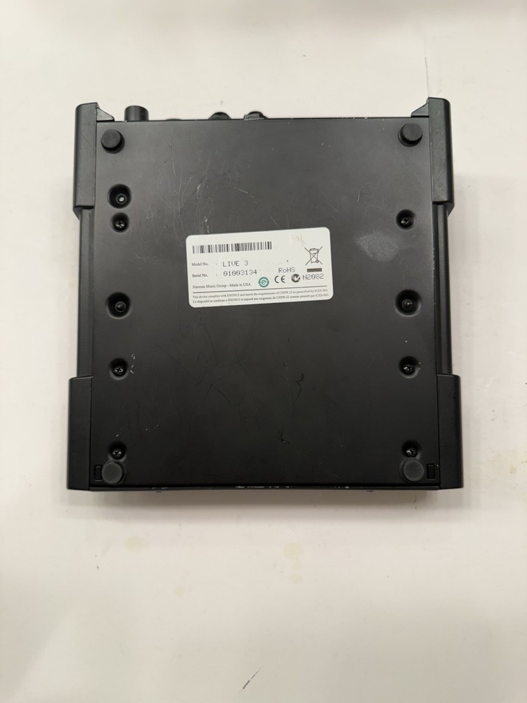 Digitech Vocalist Live 3 Vocal Multi Effects Processor Pedal + Power Supply