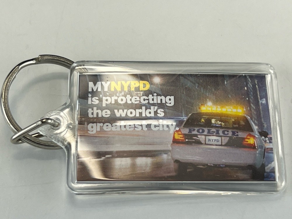 NYPD Patch & Recruiting Keychain, Magnet Car and Card