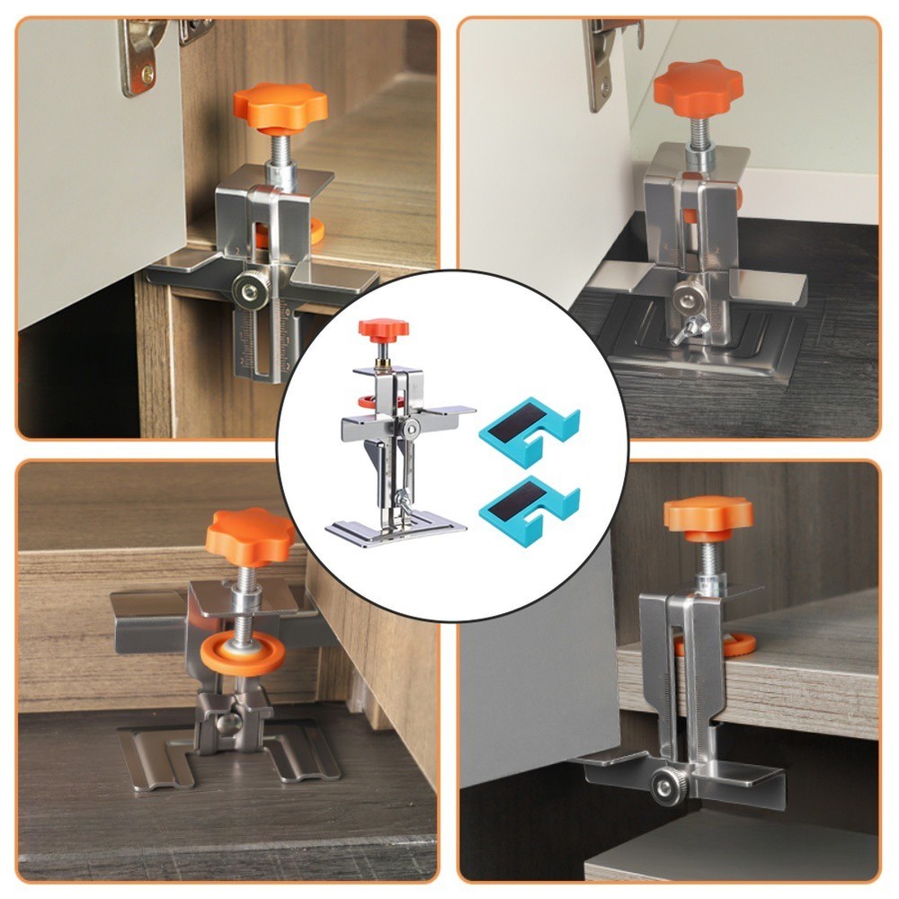 Quick Precise Setup Heavy Duty Magnetic Cabinet Hinge Installation Clips