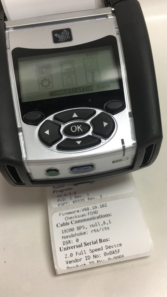 Zebra QLn220 Direct thermal printer QN2-AU1A0M00-00 Label Barcode Printer