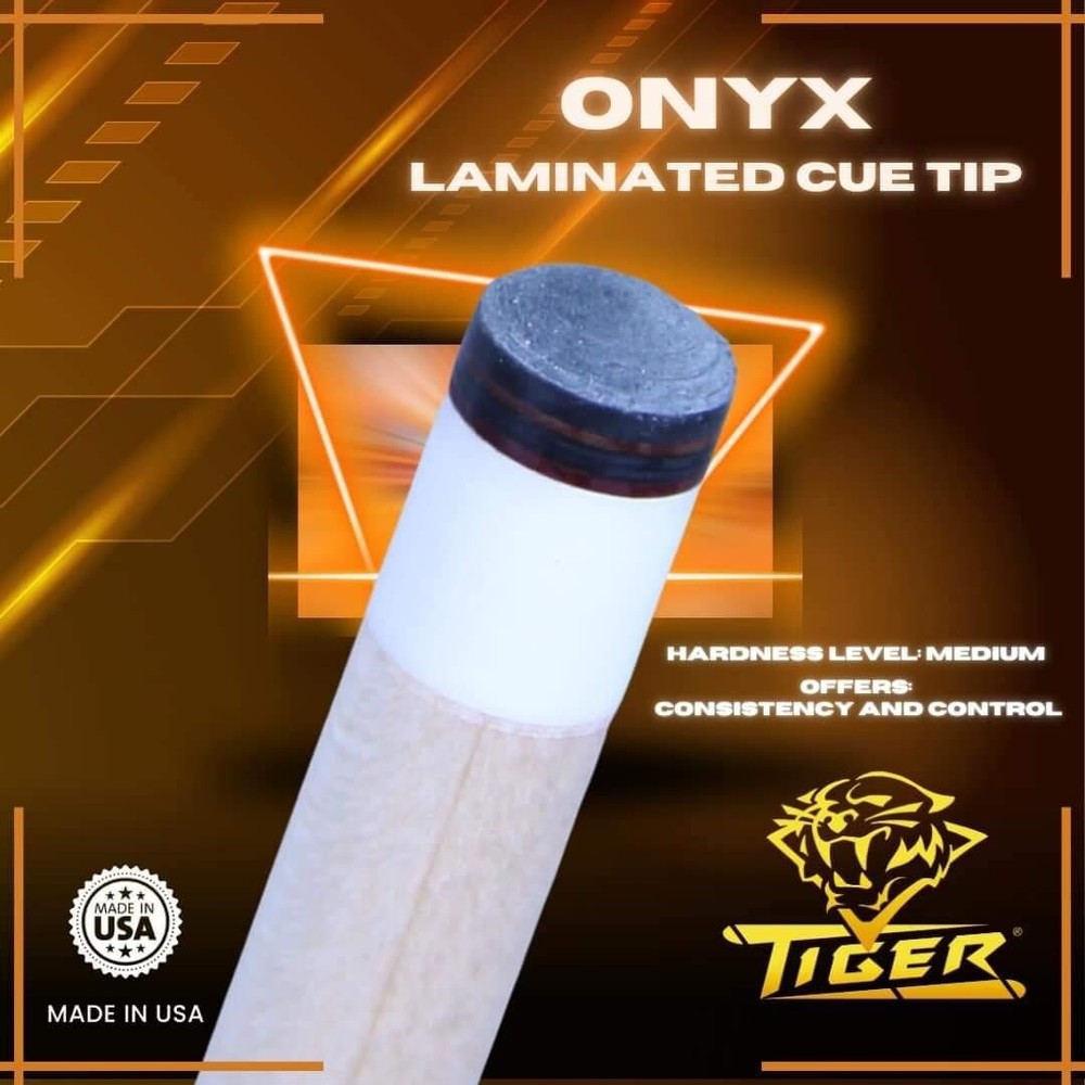 Tiger Onyx Cue Tip - Single Tip - 002005