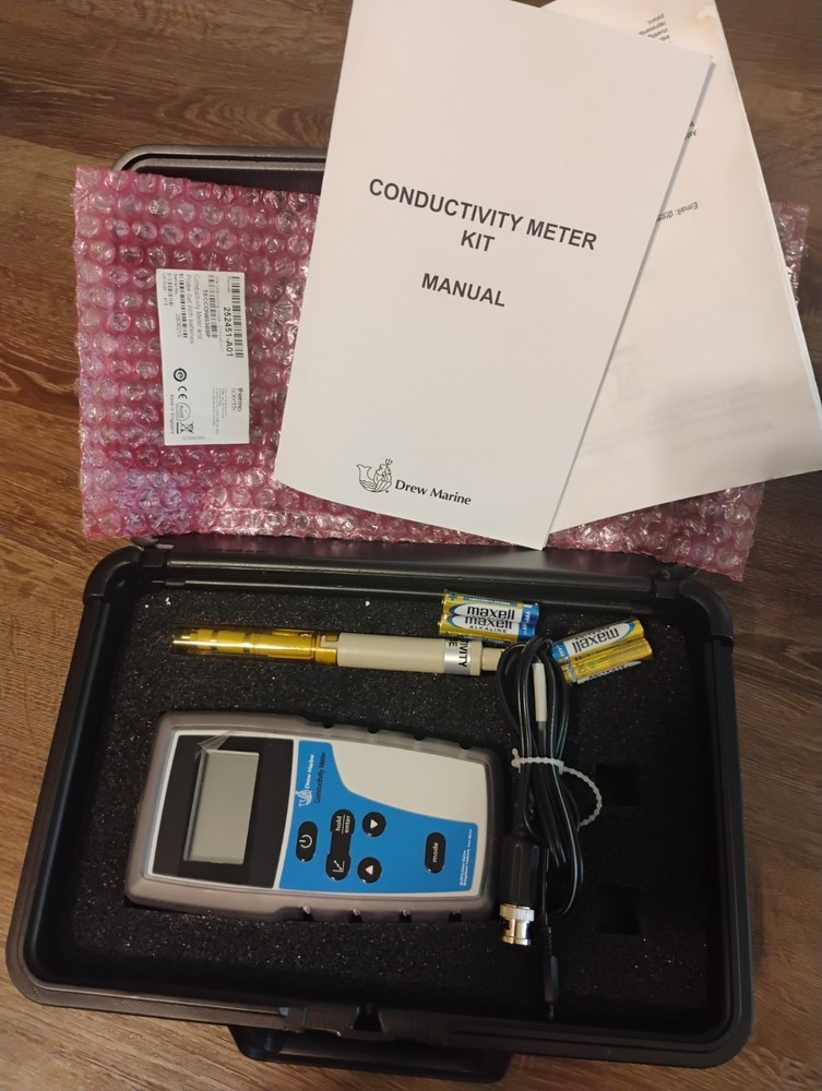 Drew Marine Conductivity Meter New In Case