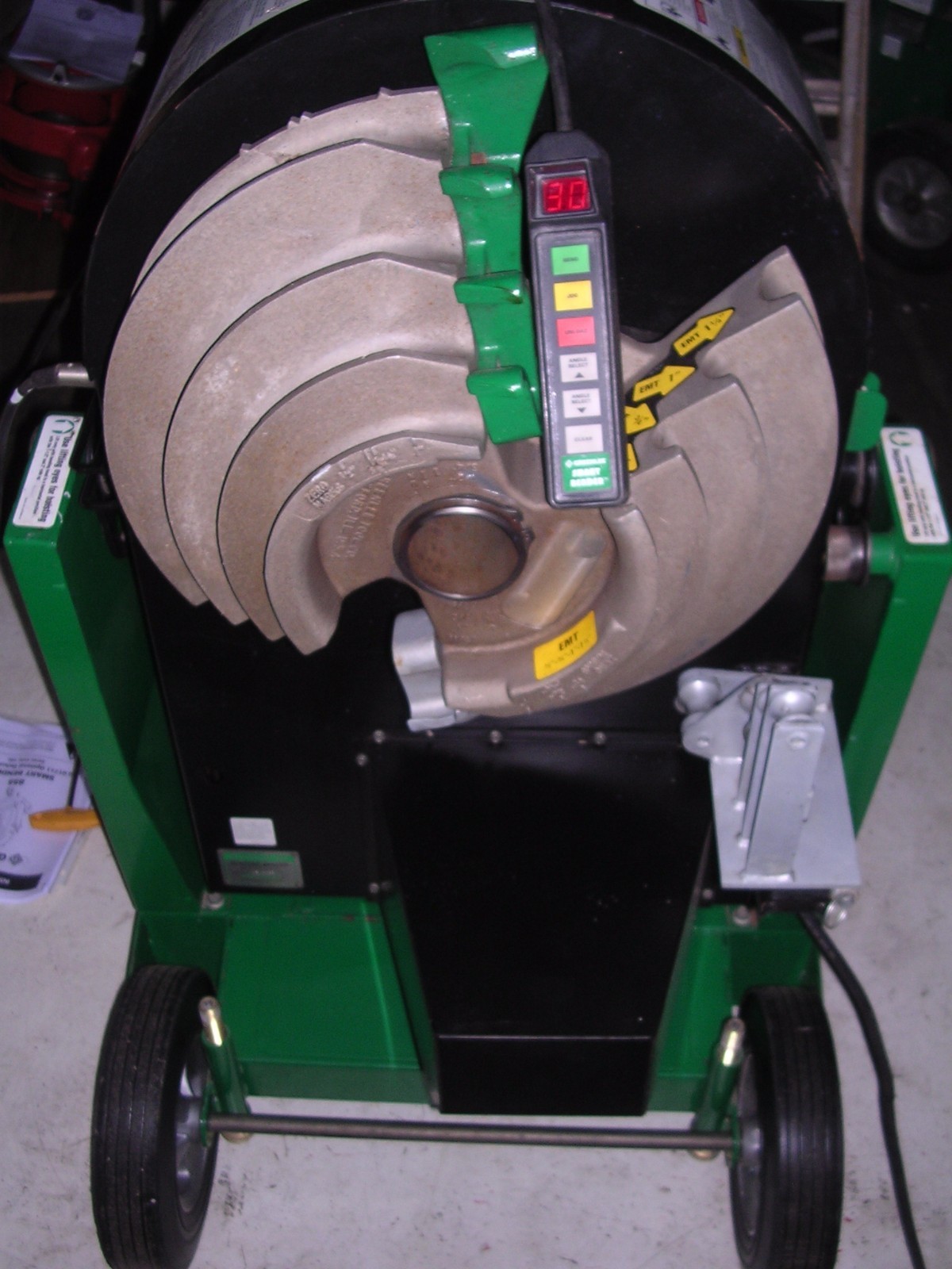 REPAIR OF YOUR GREENLEE 855 QUAD SMART Conduit Bender 1/2-2" EMT RIDGID IMC