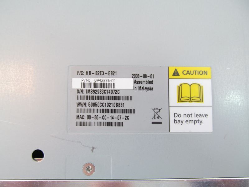 Compellent 0942886-01 HB-1235 3GBPS Interface Controller vt