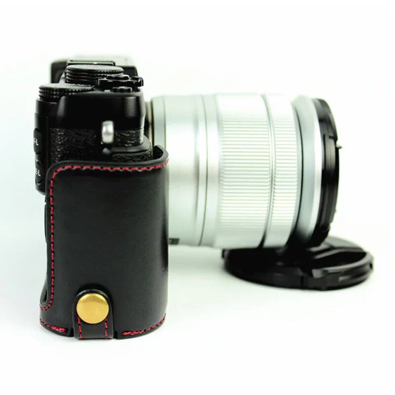 Leather Half Case A for FUJI X-E2s X-E2 Fujifilm Camera Grip