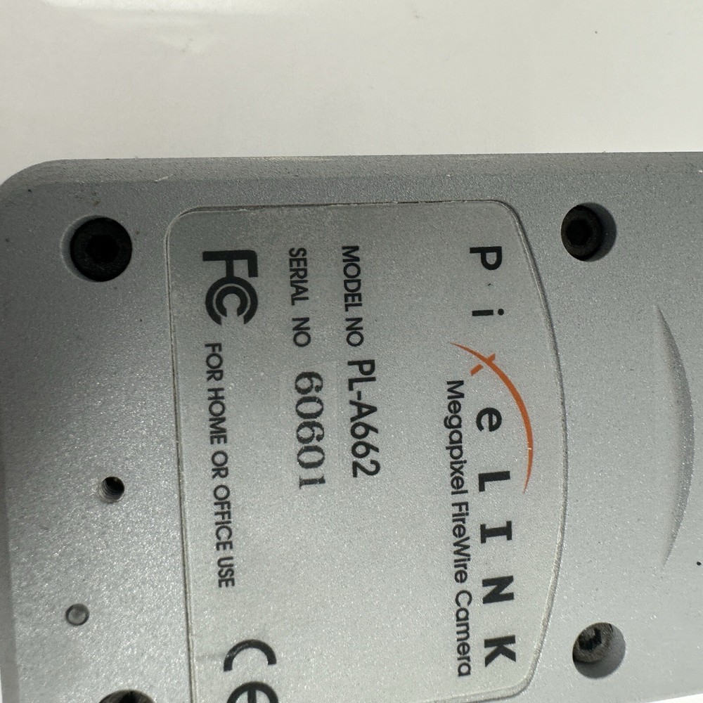 Pixelink PL-A662 Microscope Camera With Coupler and Data Wire