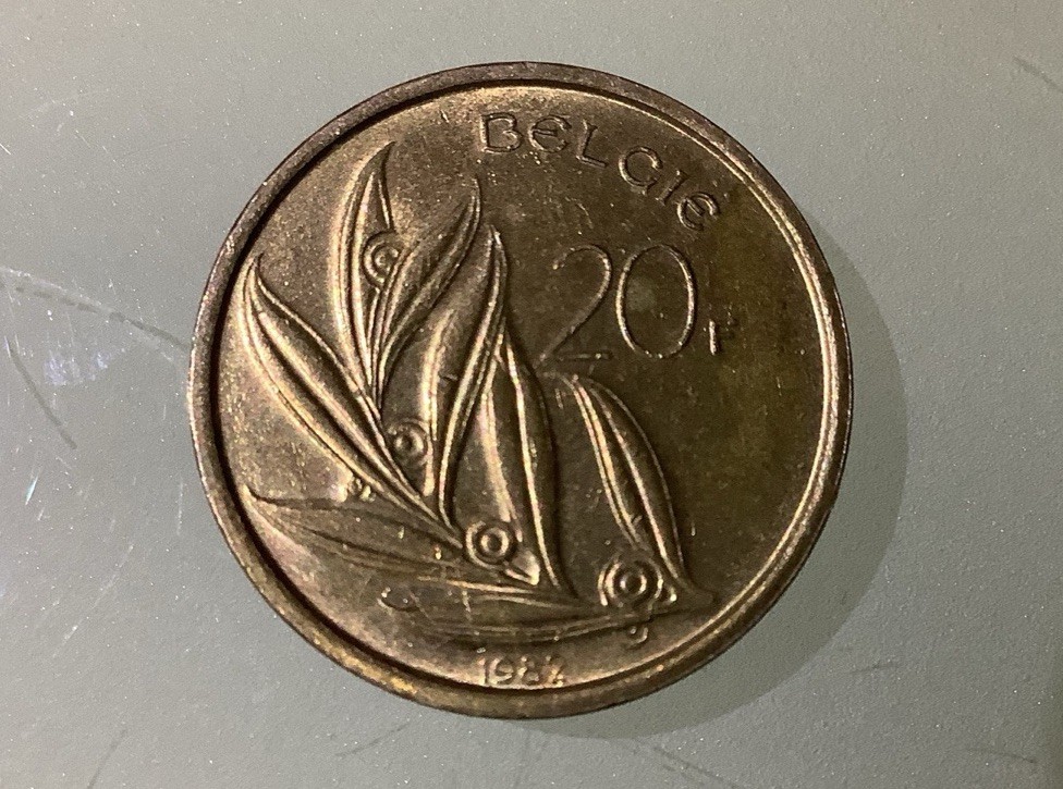 Belgium 20 Francs 1982 Circulated - Dutch Text