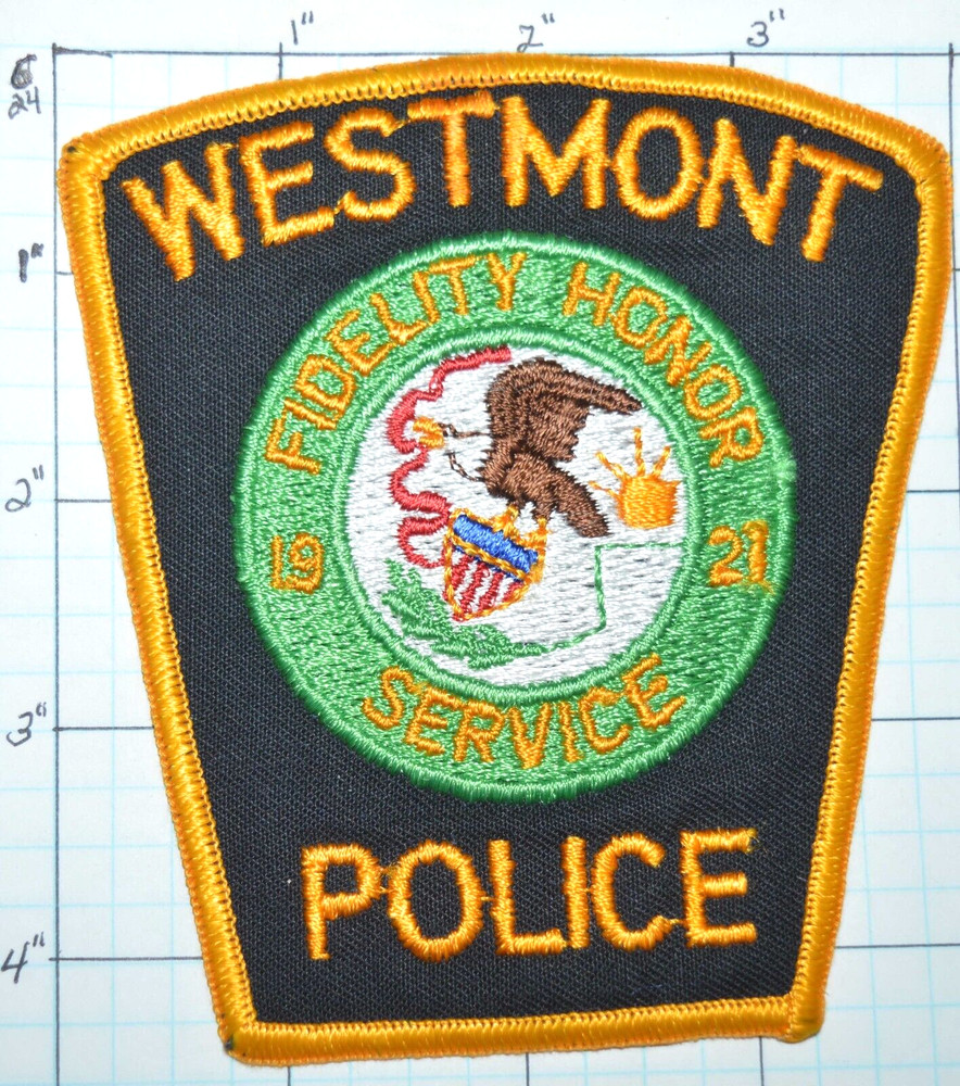 ILLINOIS, WESTMONT POLICE DEPT PATCH