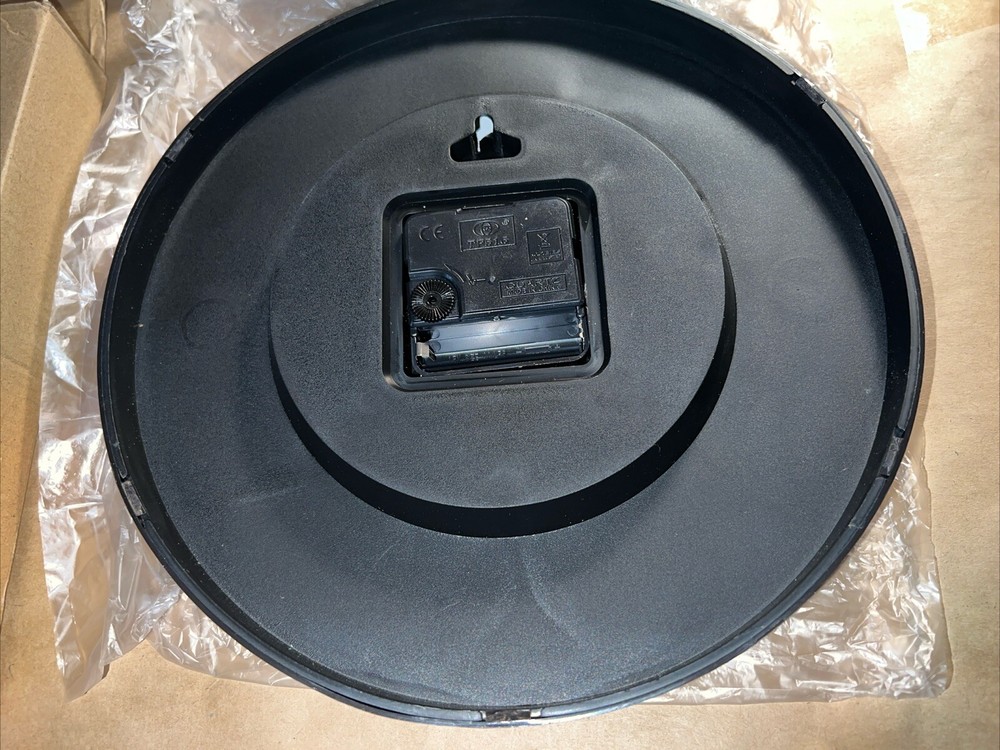 Two Smiley/Frown Wall Clocks - 9.75” Diameter