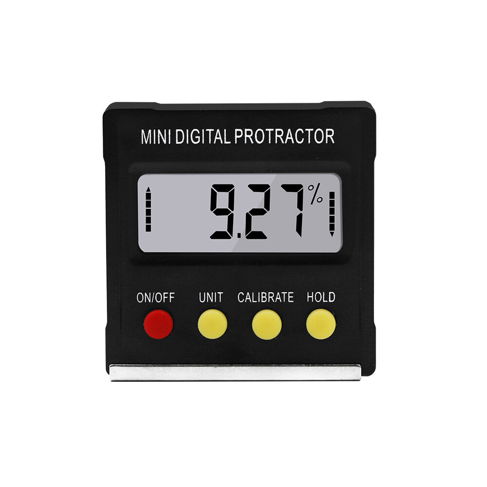360 Degree Mini LCD Digital Display Protractor Inclinometer Electronic Level Box