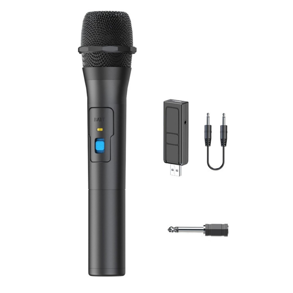 VHF Handheld Microphone Wireless Mic offering low handling noise sensitivity