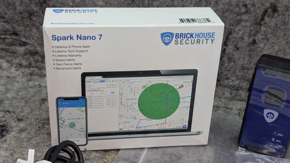 🔥New🔥 BrickHouse Security Spark Nano 7 4G Micro GPS Tracker