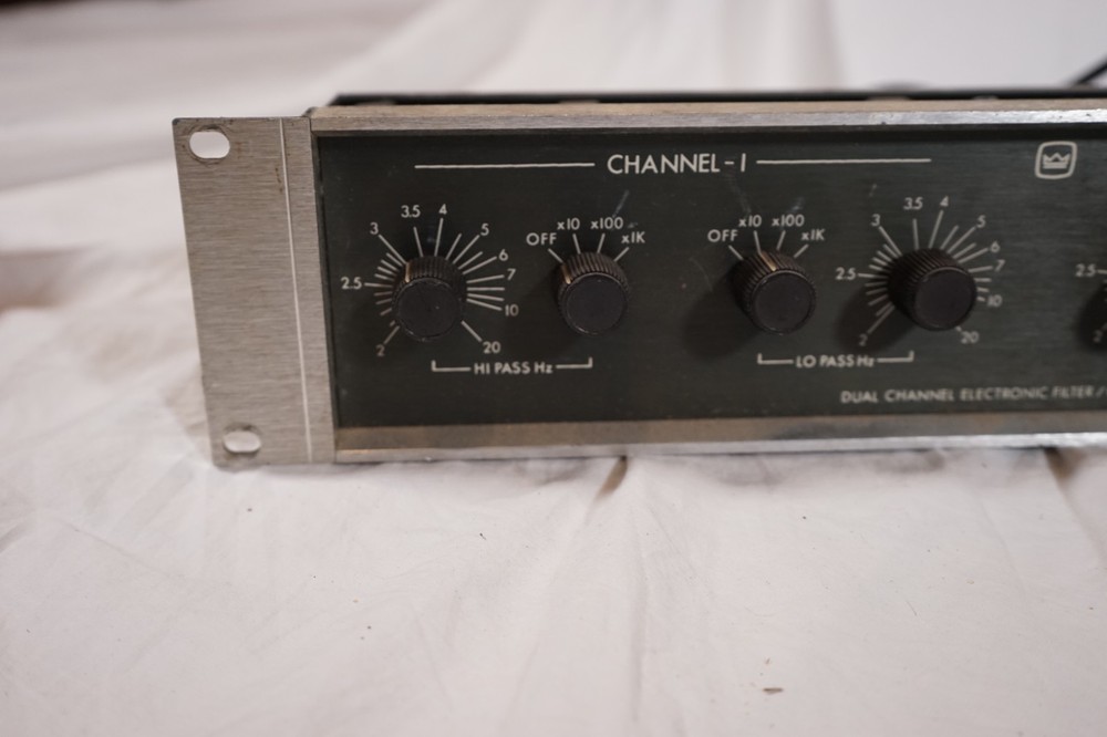 Crown VFX-2 Dual Channel Filter Cross-Over Untested