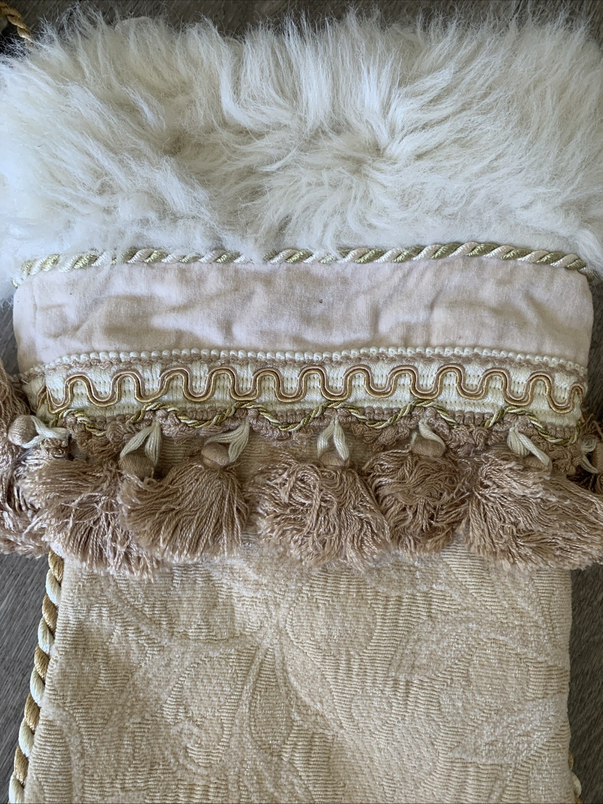 Serendipity VTG Victorian Style Extra Large Christmas Stocking