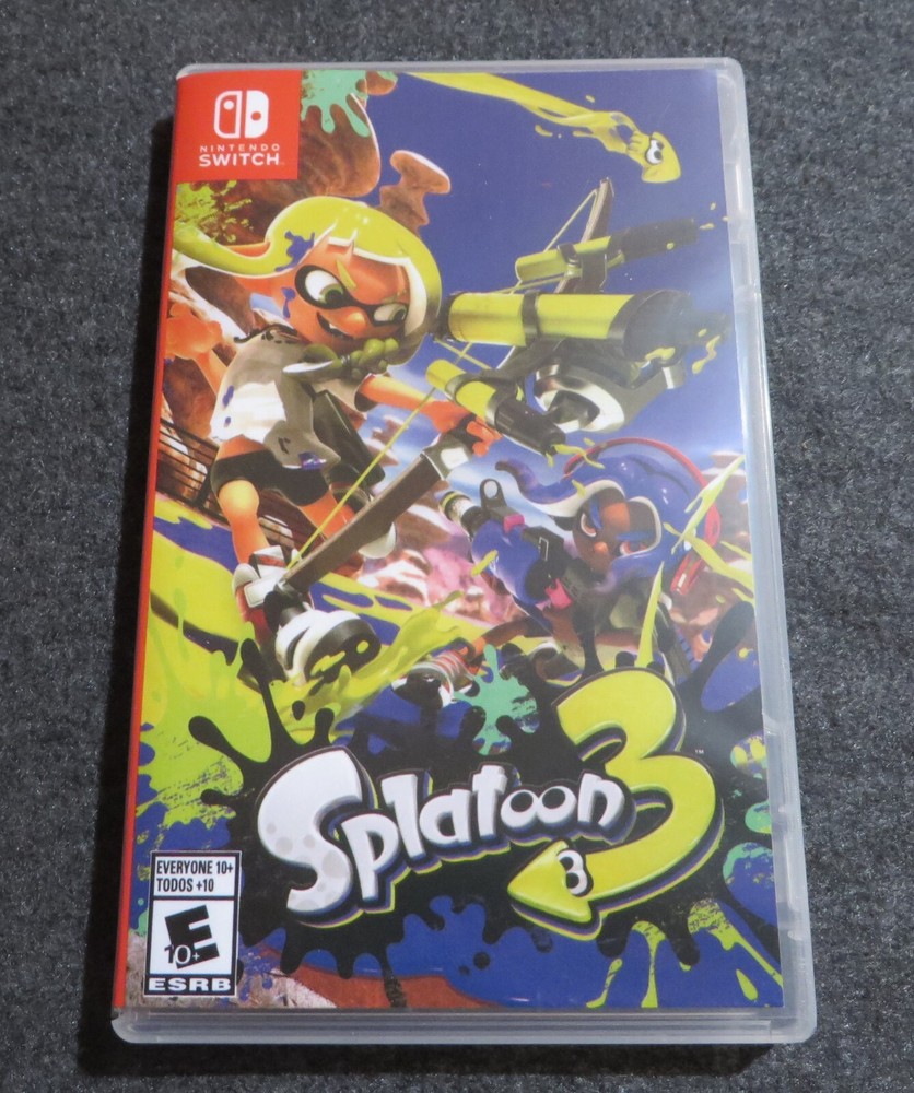 Brand New Switch Case Replacement Nintendo Switch Splatoon 3