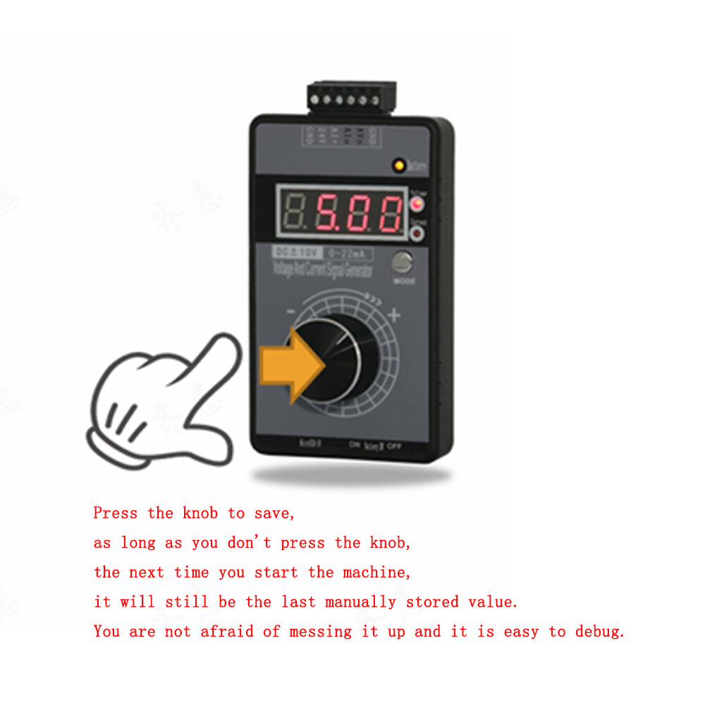 Precision 4-20mA 0-10V Signal Generator Adjustable Voltage Current Simulator