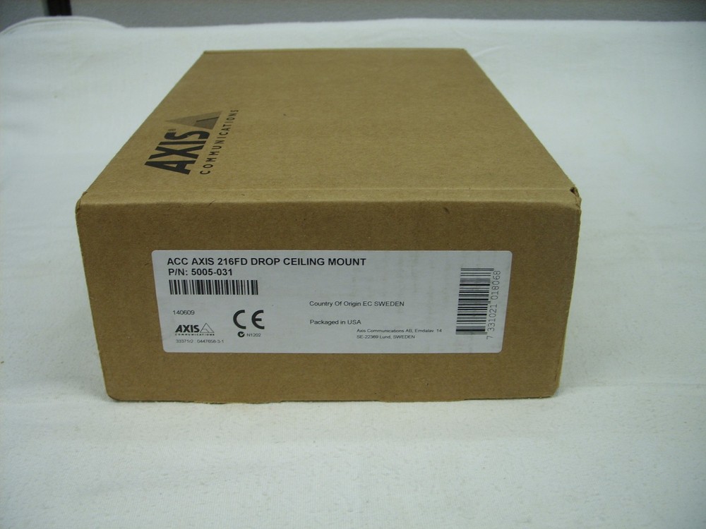 AXIS - 216FD SURVEILLANCE CAMERA DROP CEILING MOUNT KIT 5005-031 *NEW*