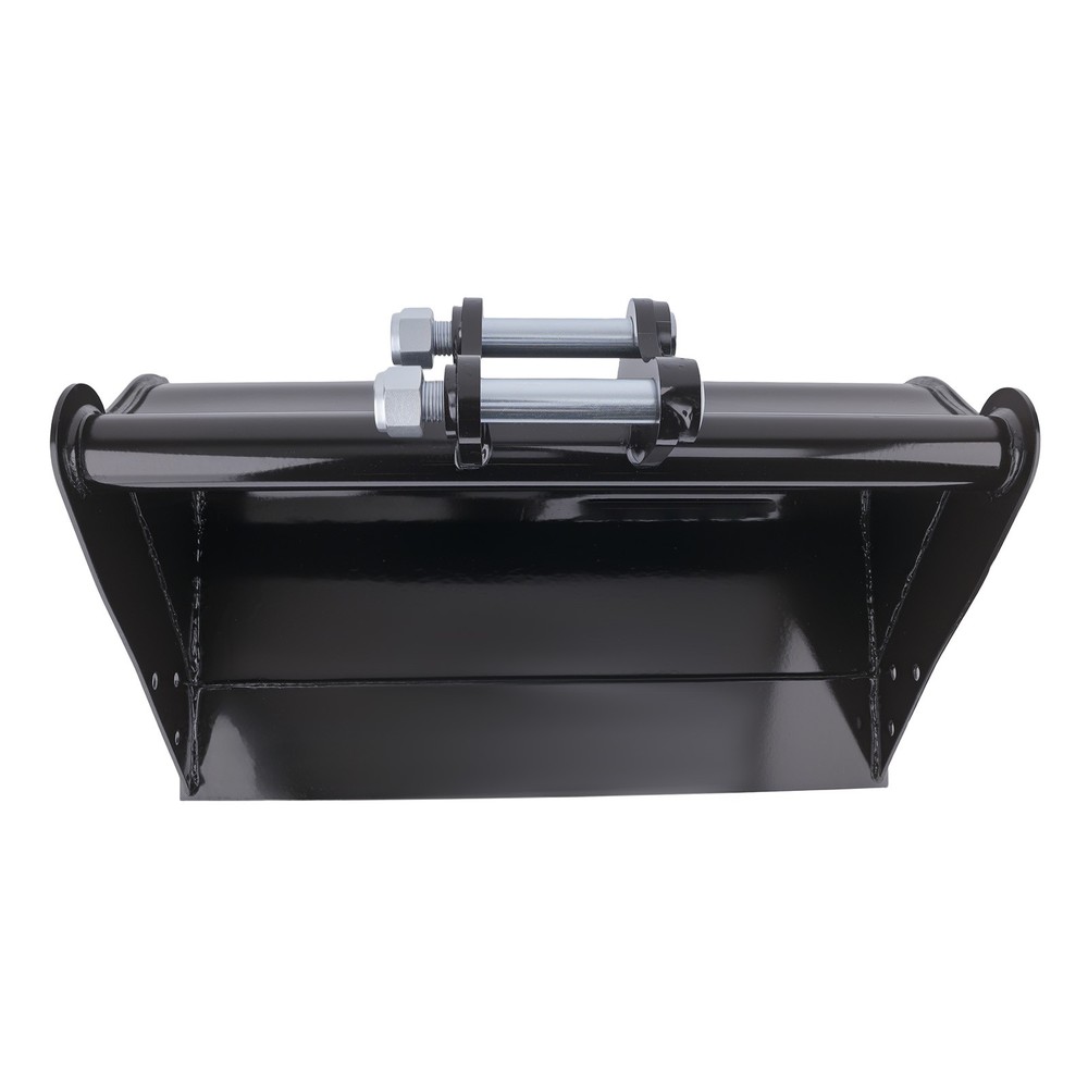 Plain Bucket 600mm Excavator Attachment with Double Hinge Pins Construction