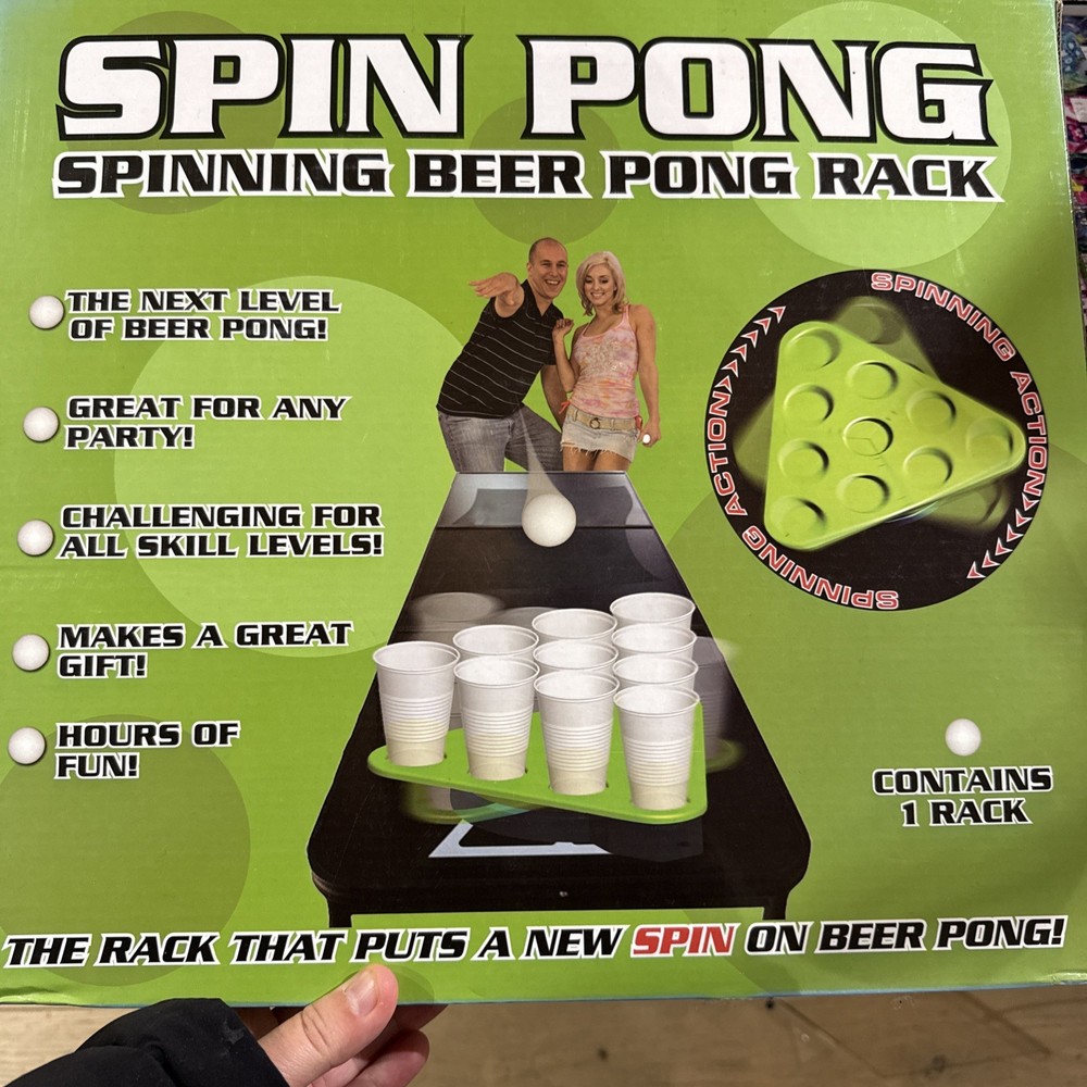 Spin Pong - Spinning Ber Pong Rack