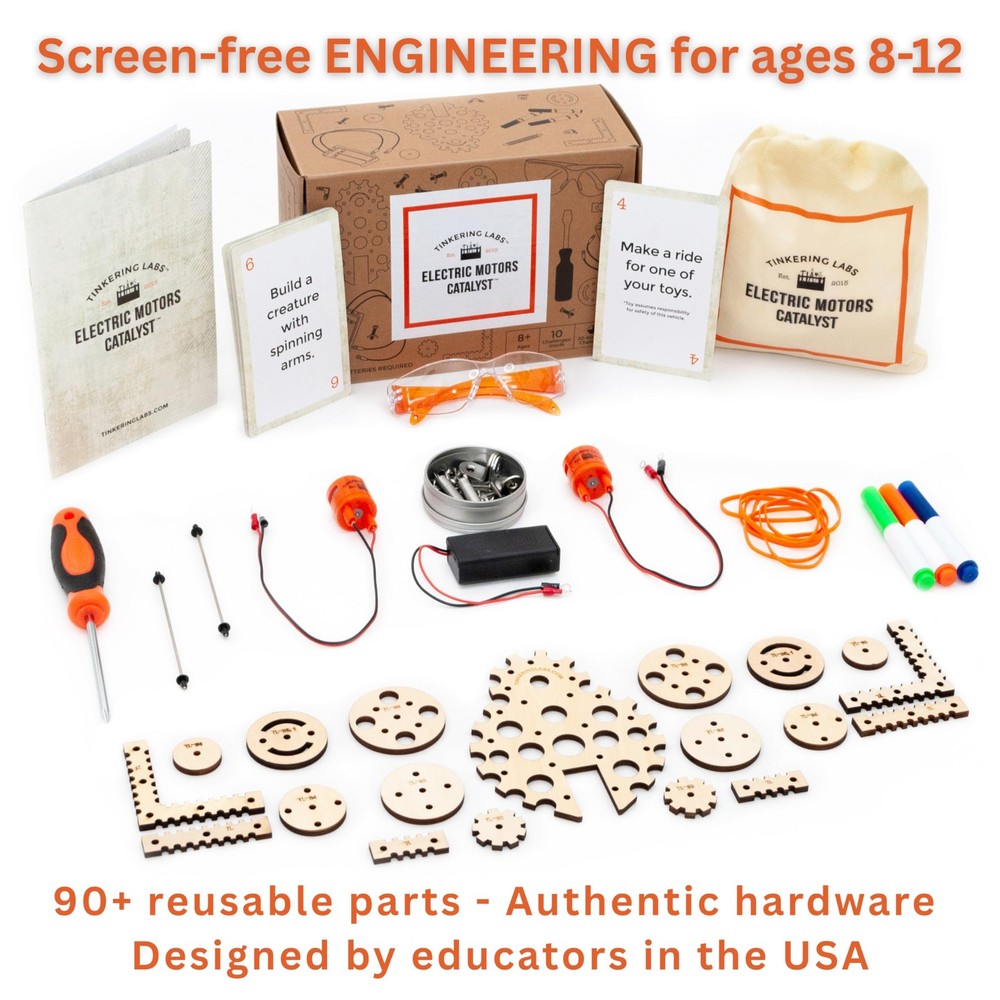 Tinkering Labs Robotics Engineering Kit | Designed by Scientists | 50 Plus P...
