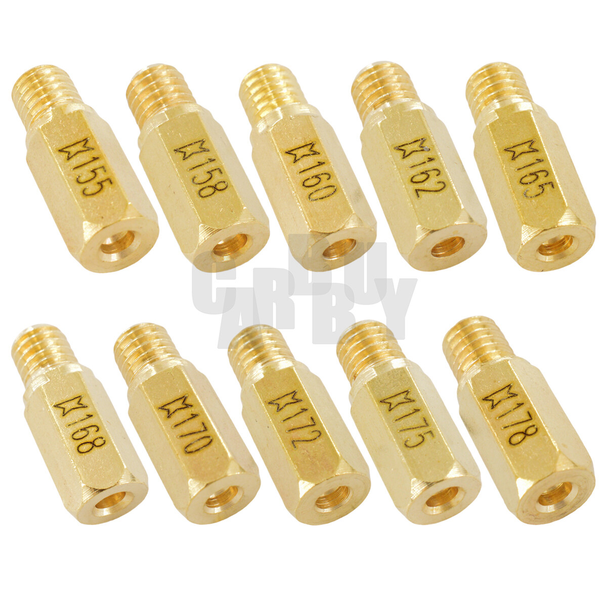 For Motorcycle Carburetor Main Jet Kit Set Slow/Pilot Jet for PWK Keihin OKO CVK