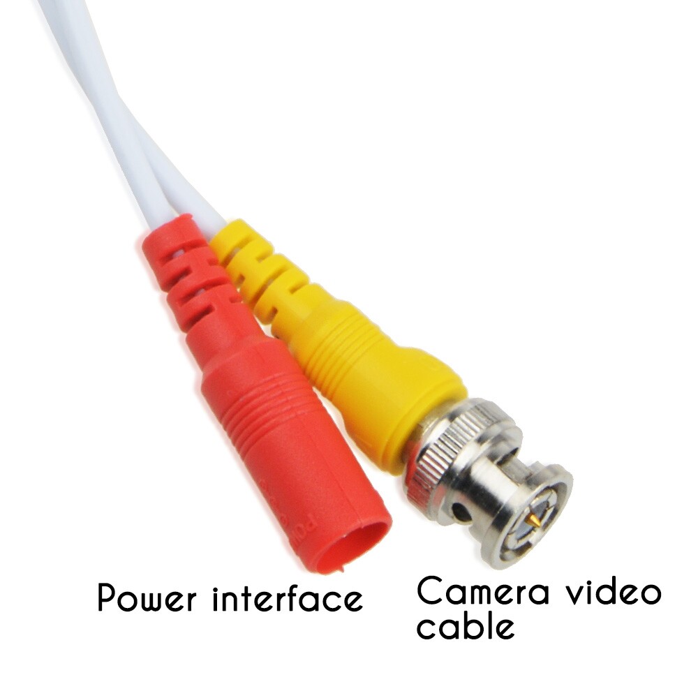 100ft BNC Cable for Lorex 8CH 4K DVR 2TB Camera Security System LHV5824B