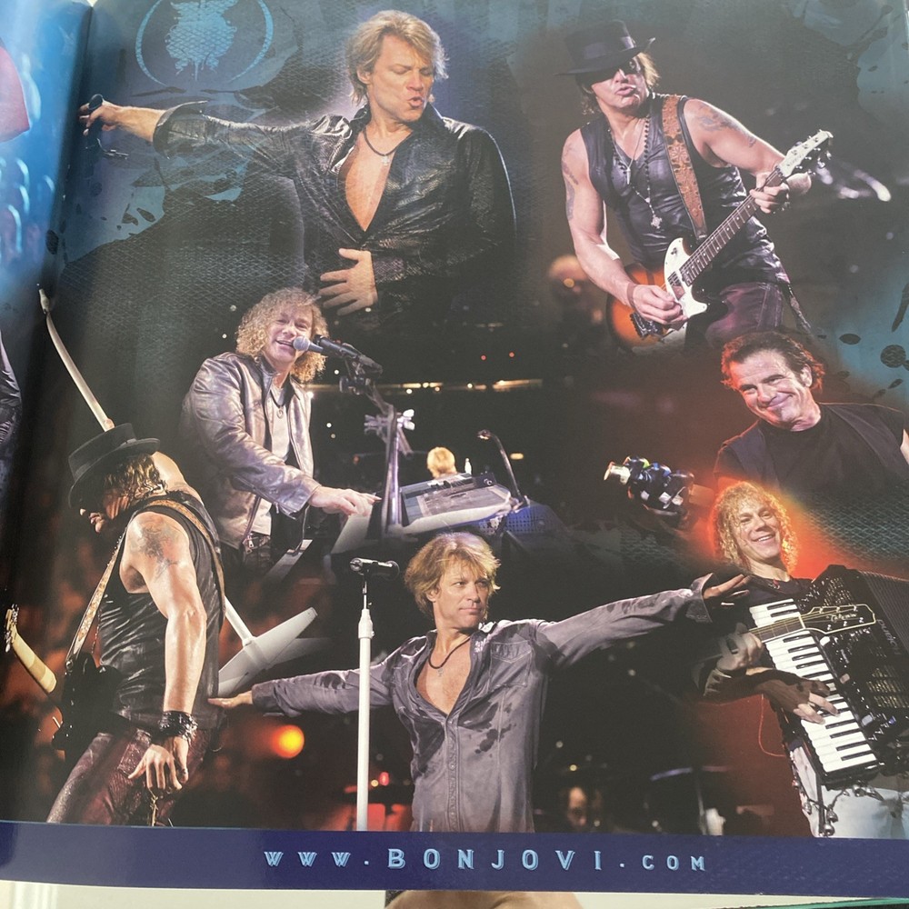 BON JOVI 2011 Tour Program Concert Book