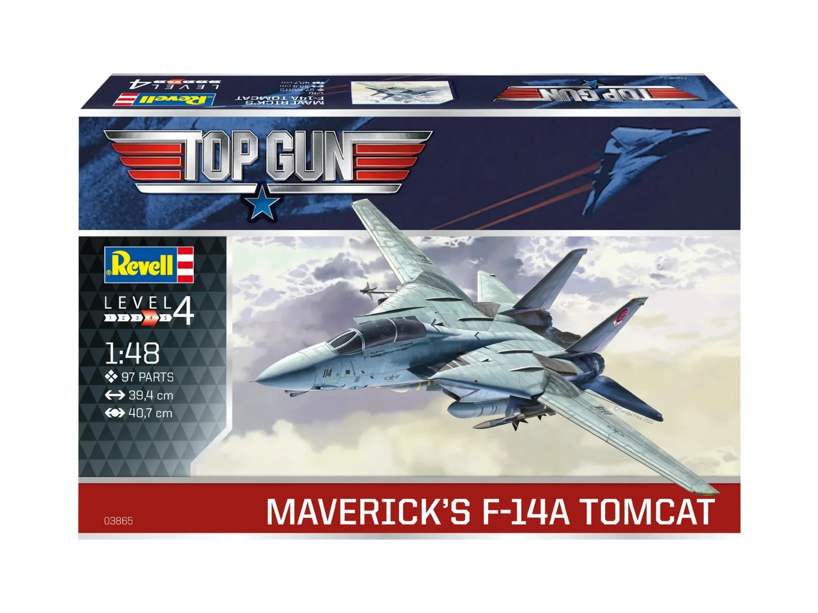 Revell Maverick's F-14 Tomcat 1/48 Model Plane Kit