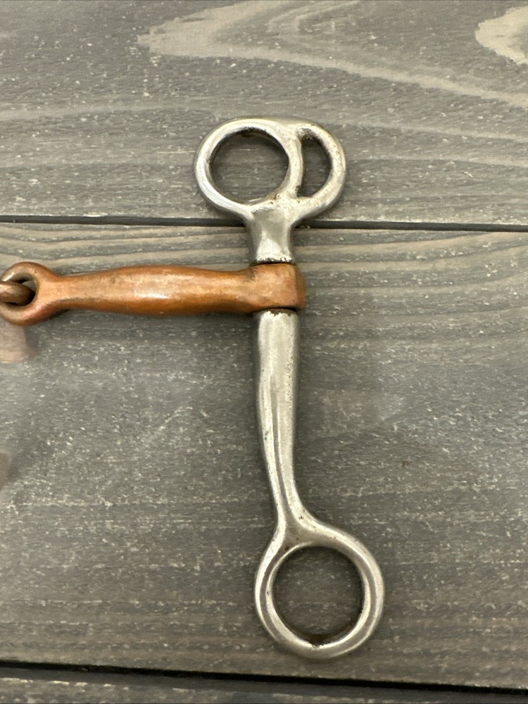 5-inch Tom Thumb Snaffle Copper Mouth bit