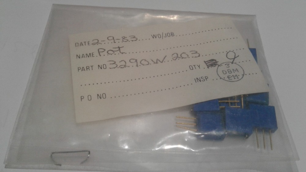 ( 1 pc ) 3290W-1-203, BOURNS, POTETIOMETER