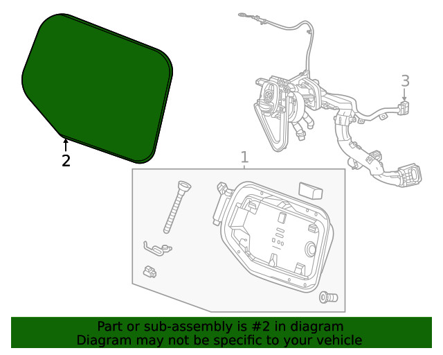 Genuine GM Door 85144785