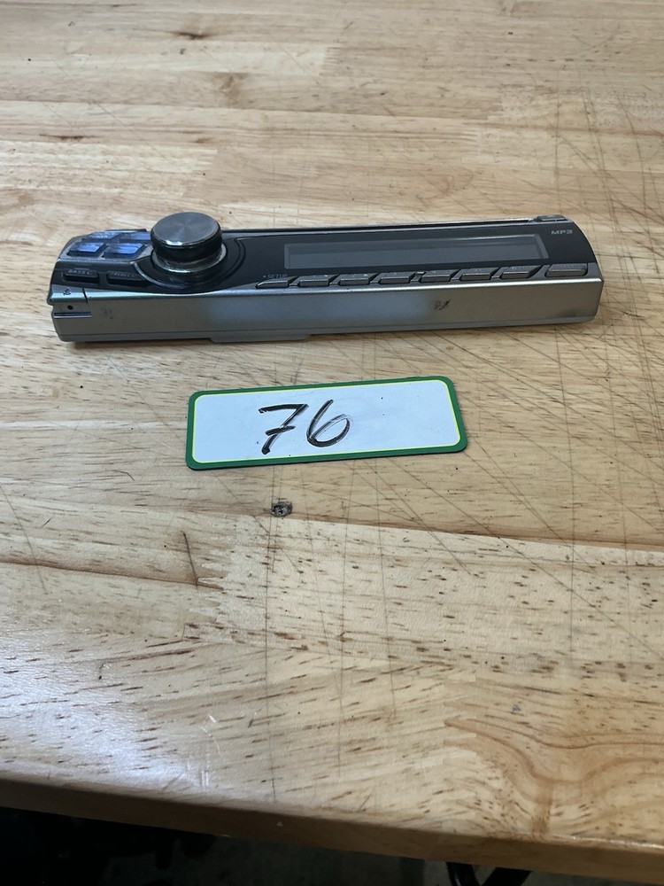 Alpine CDE-9843 CD Receiver Faceplate ONLY TESTED