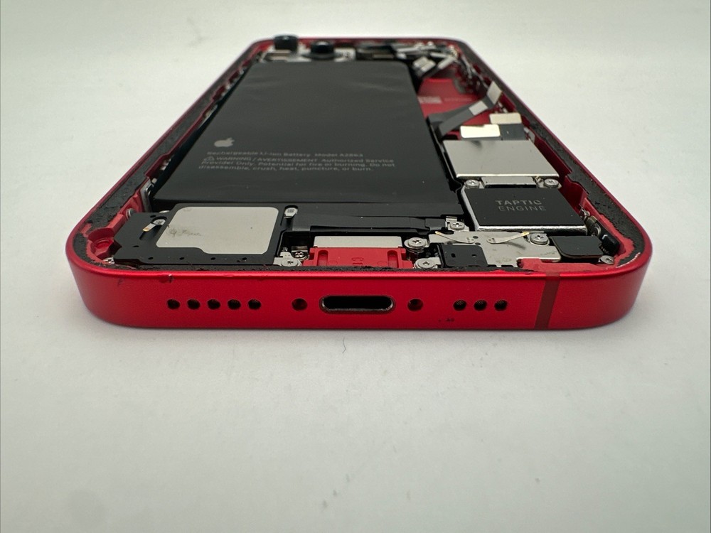 Apple iPhone 13 Backhousing Used Replacement Part -Product Red