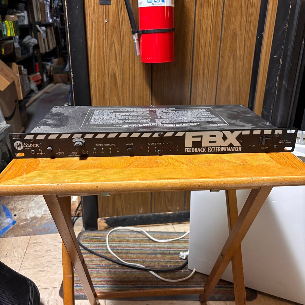 Sabine FBX-M Rack-Mount Feedback Suppressor