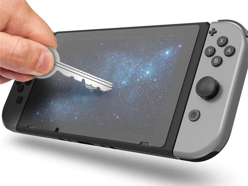 2 PACK - NINTENDO SWITCH SCREEN PROTECTOR - TEMPERED GLASS - SUPER STRONG !!!!!!