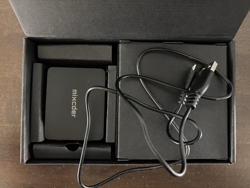 Mixcdr TR008 Bluetooth 4.2 Transmitter Receiver 2-in-1 aptX Low Latency(Open box