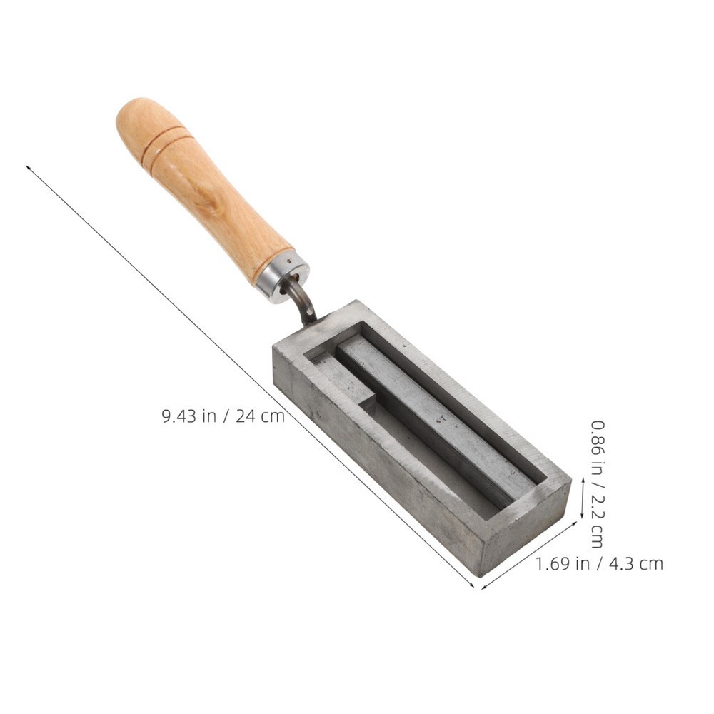 Small Graphite Mold Refining Ingot Crucible for Melting Aluminum Casting