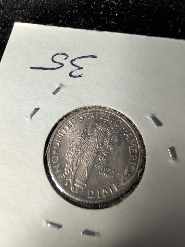 1941-S 10C Mercury Dime Uncirculated