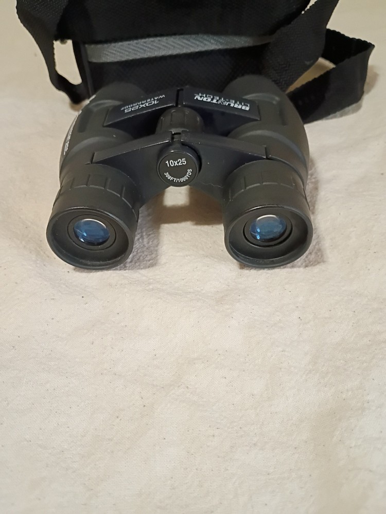 Brunton Lite-Tech 10x25 Waterproof Binoculars Model 5028 w/Case B3