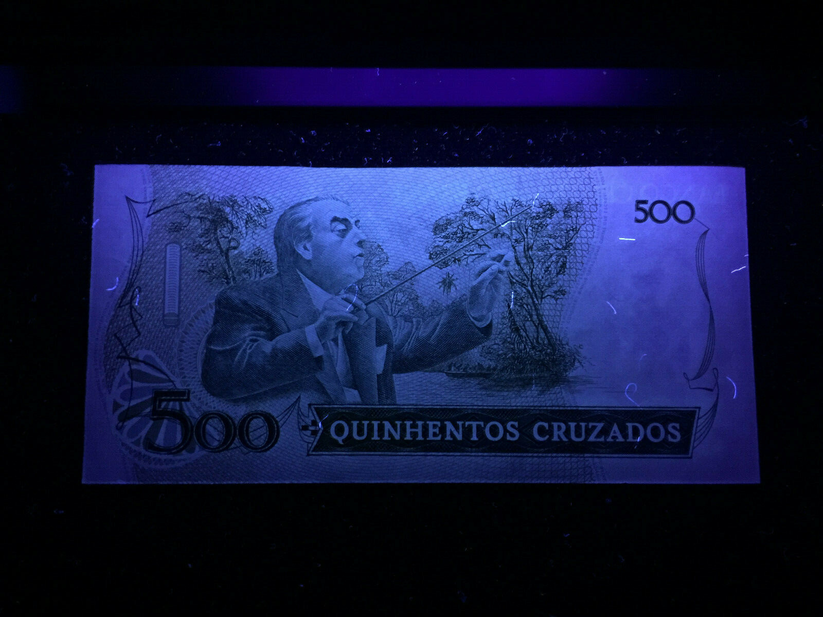 Brazil 500 Cruzados 1988 Banknote World Paper Money UNC Currency Bill