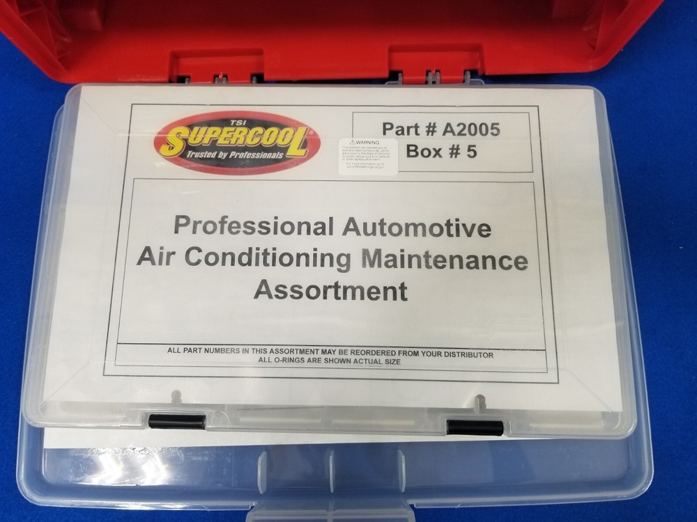 SUPERCOOL A2005 A/C Maintenance Assortment,Universal