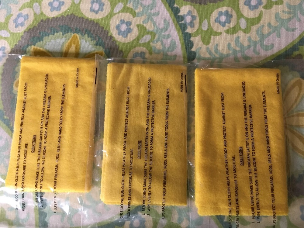 RUGER Silicone Gun Cloth 3 Pack