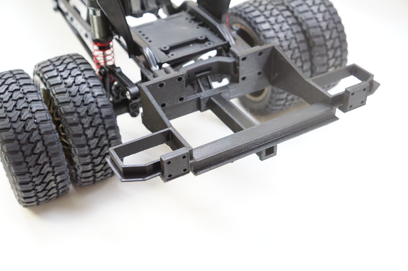 CEN F450 Upgrade - HD Rear Bumper Protection + Rear Tow Hitch Extension Block