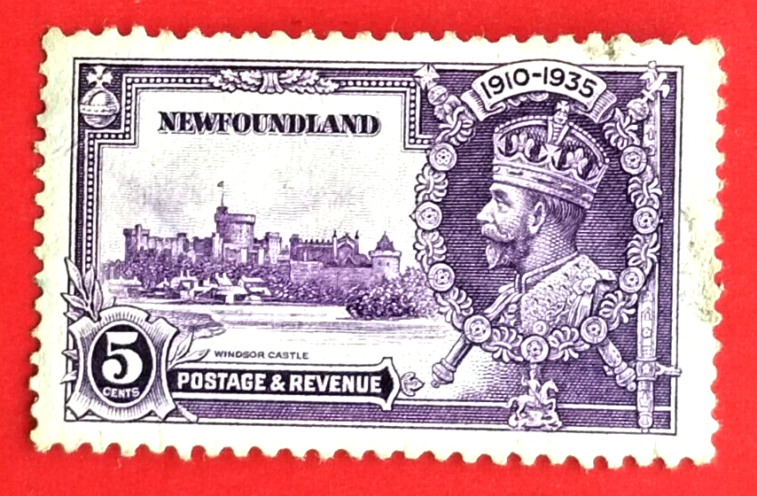 Canada Newfoundland #227 Silver Jubilee Issue Used