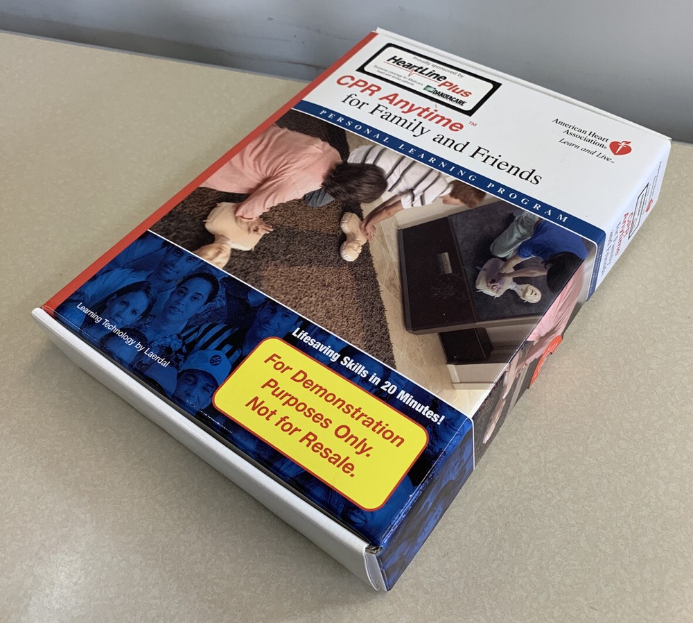 Laerdal CPR Anytime Mini Anne Manikin Personal Training Program Complete Unused