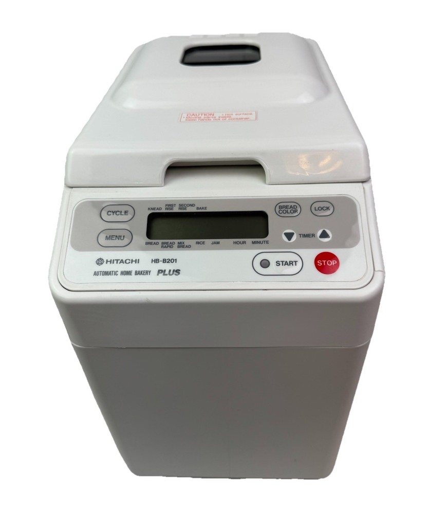 Hitachi Automatic Home Bakery Plus  Bread Rise Machine  HB-B201 Works / Teated