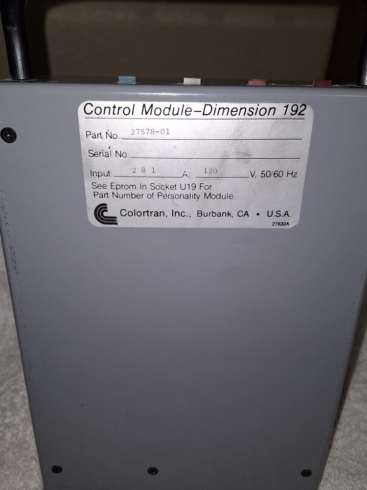 Lighting Control Module Lee Colortran D192