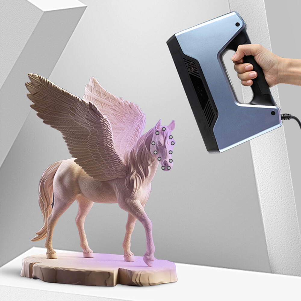 5 Sheets 3D scanner positioning point 3D Scanning Reference Point Wear-